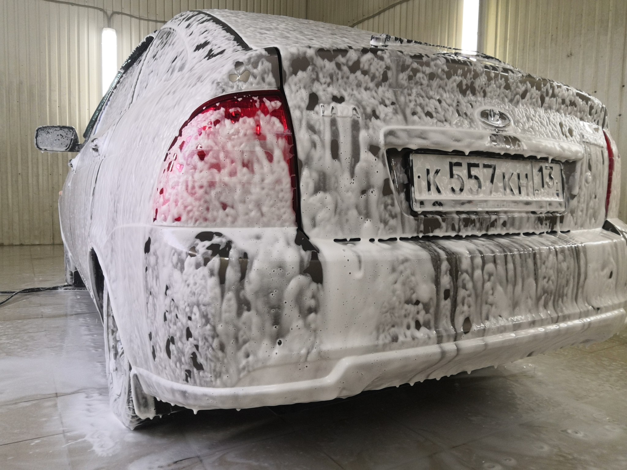 Check it out - My, Auto, AvtoVAZ, Priora, Washing, Longpost