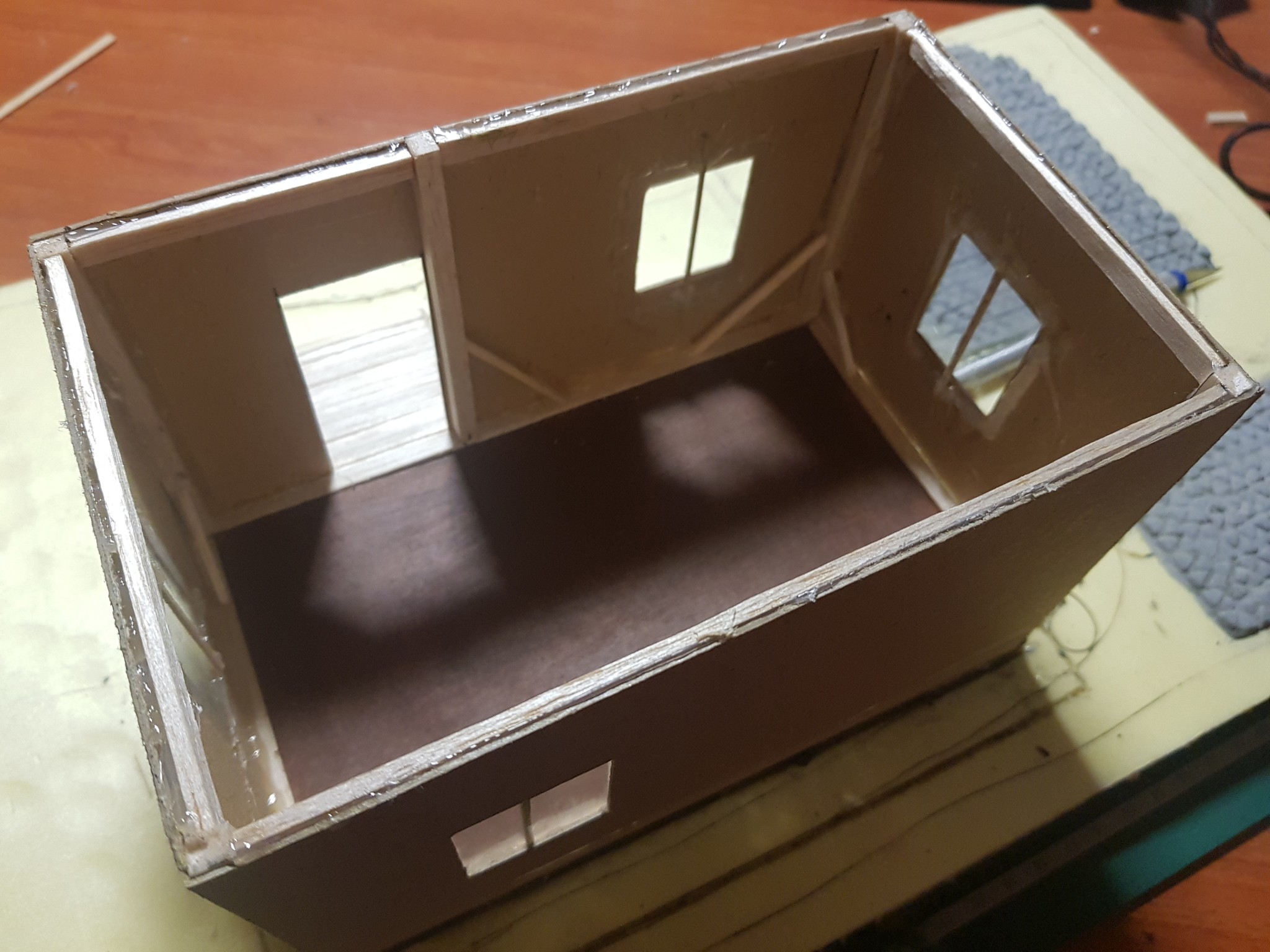 Layout. Making a wedding gift. - My, Modeling, Diorama, Presents, Layout, Longpost