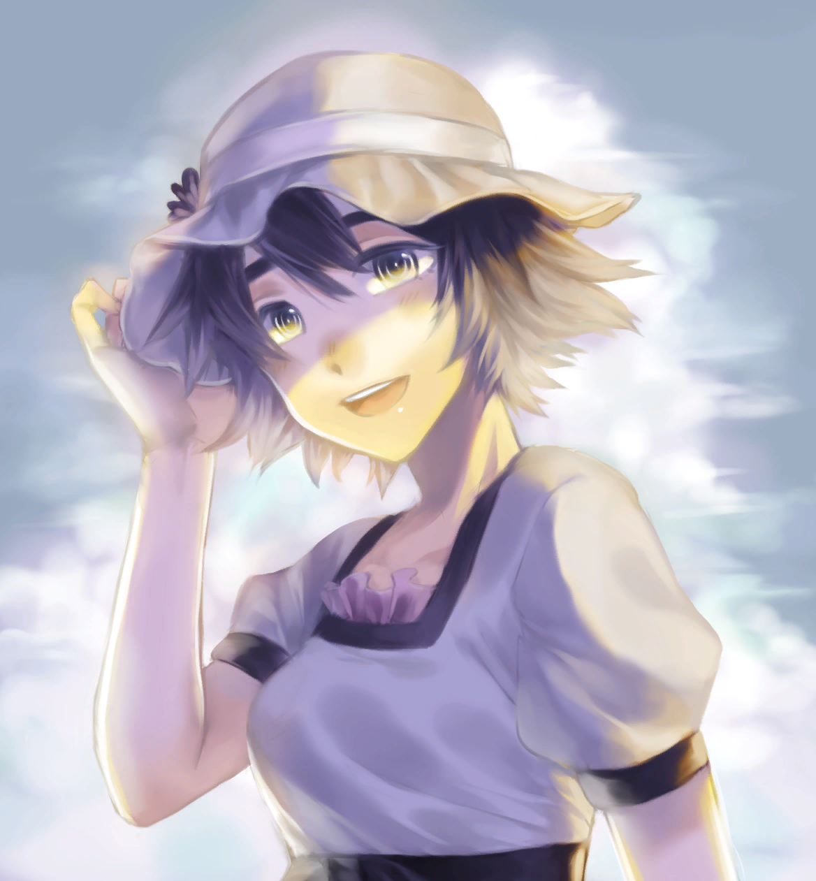 Mayuri - Steins gate, Mayuri shiina, Anime art, Anime, Visual novel