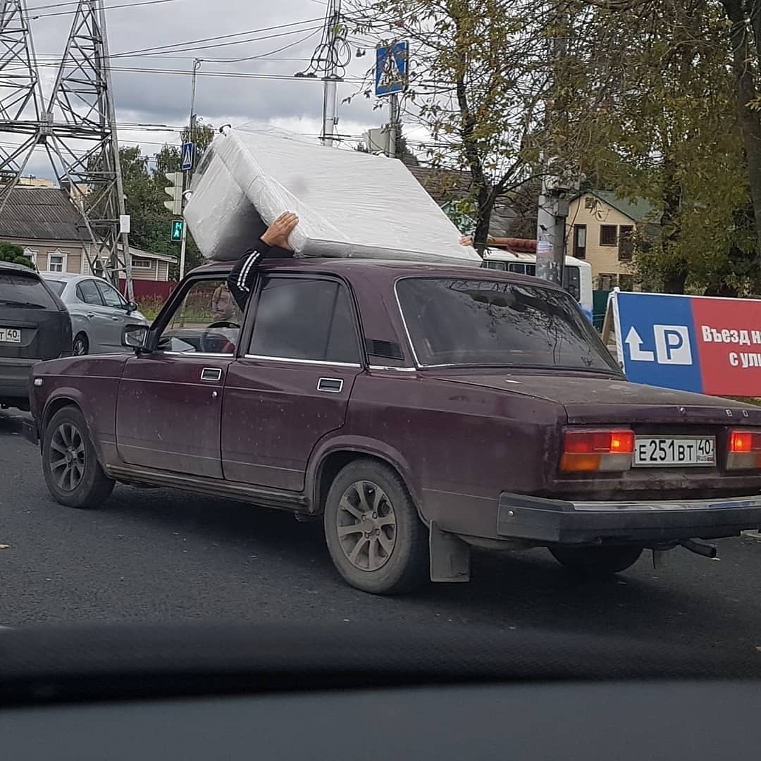 Когда решили сэкономить на доставке - Слабоумие и отвага, Калуга, Экономия