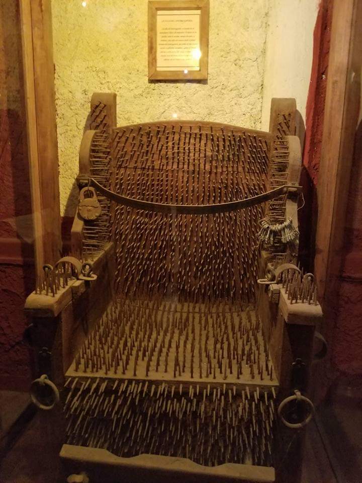 Chair from the torture museum - Torture, Chair, Mexico, Museum