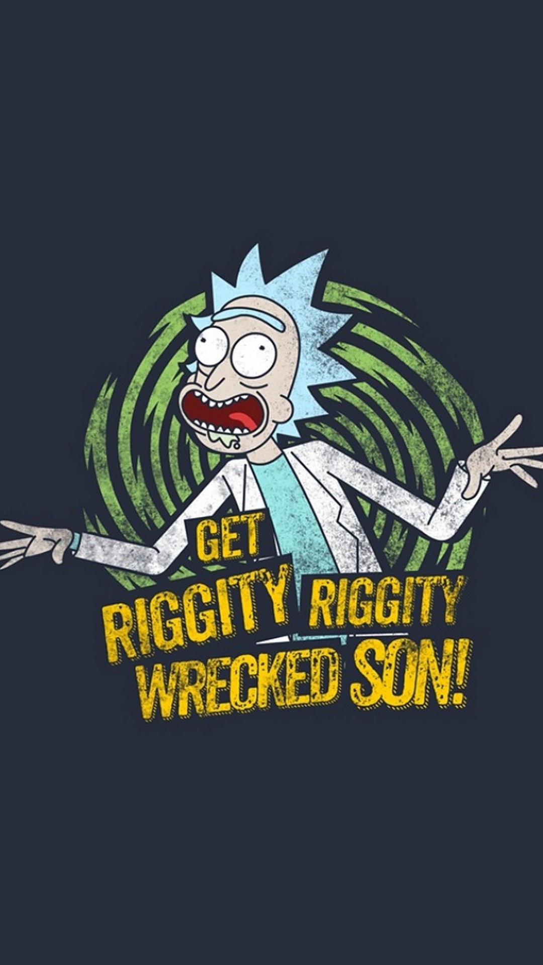 Rick and Morty - Wallpaper for phone Full HD - Rick and Morty, Phone wallpaper, Longpost