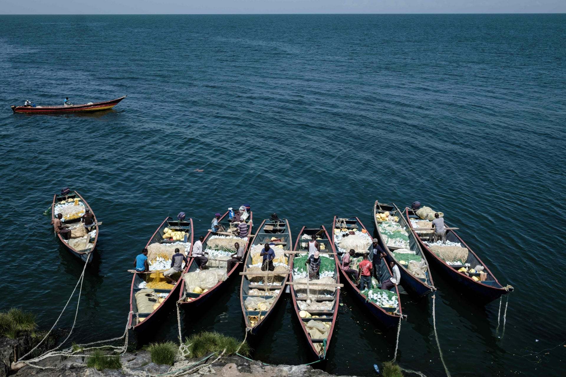 I want to know everything #523. Life on the most densely populated island in the world. And on this island there is no calendar..)) - Island, People, Fishermen, The photo, Interesting, Longpost, Kenya, Uganda, Lake Victoria