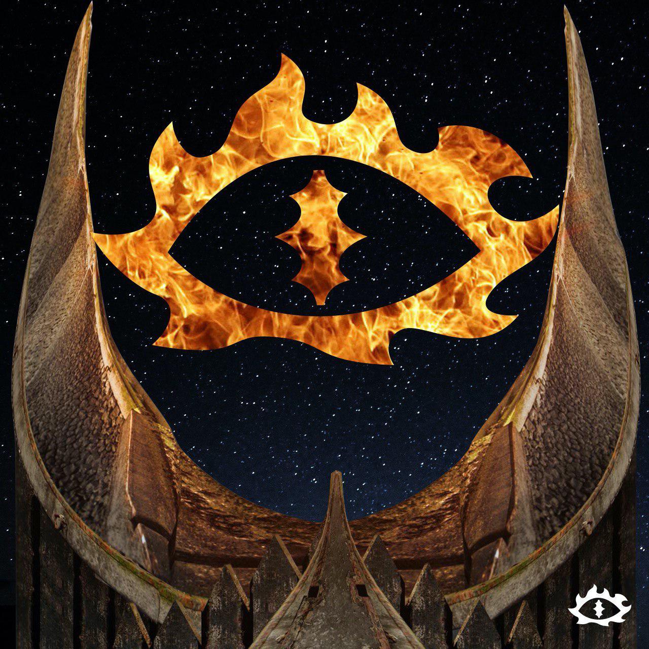 Daily Icon - Eye of Sauron - My, Icons, Eye, All-seeing eye