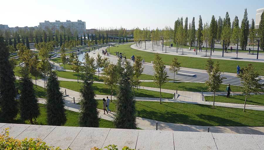 Krasnodar Park - Krasnodar, Krasnodar Park, Galitsky Park, Architecture, Longpost