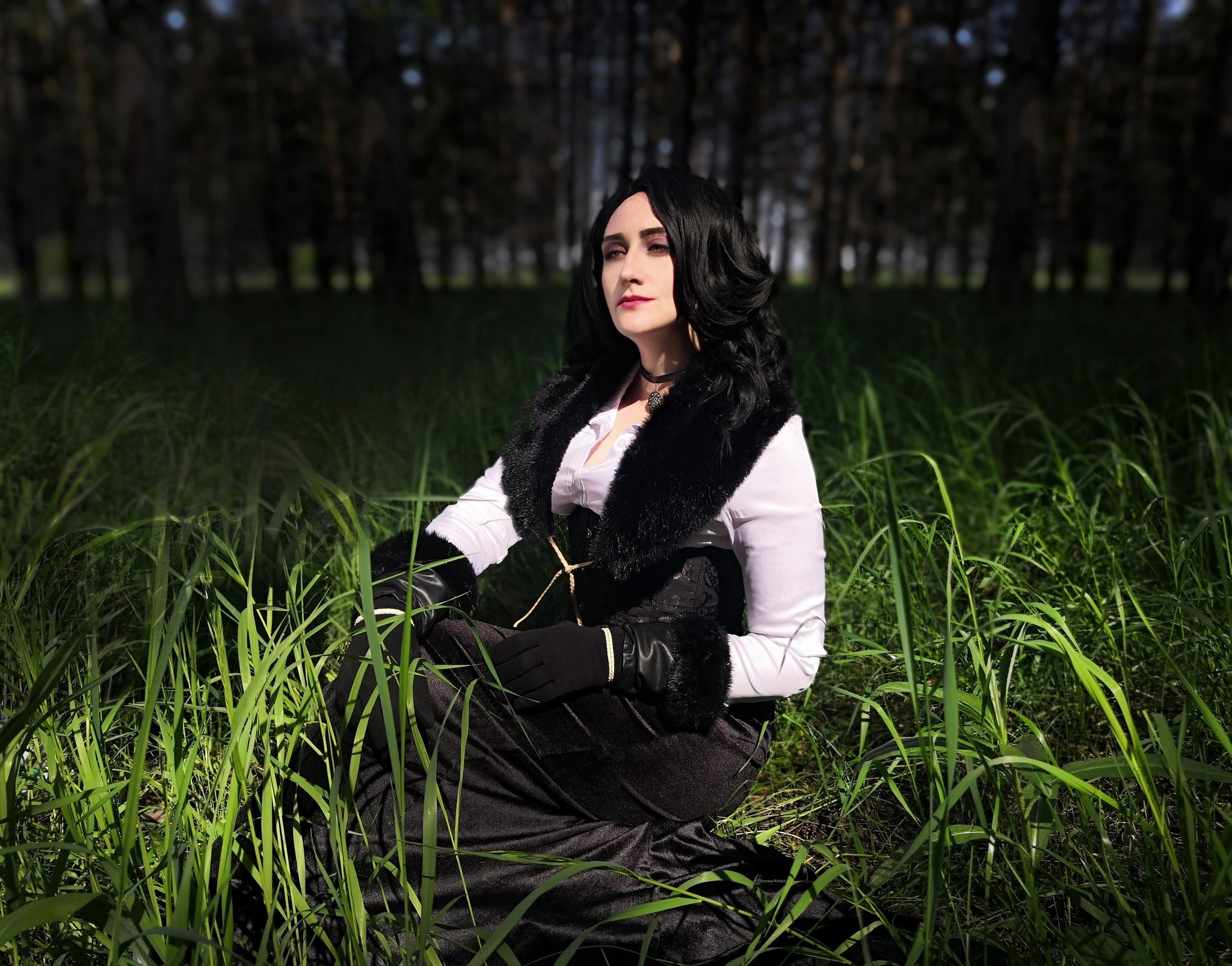 Yennefer - My, Witcher, Cosplay, amateur cosplay, Russian cosplay, Yennefer, Longpost