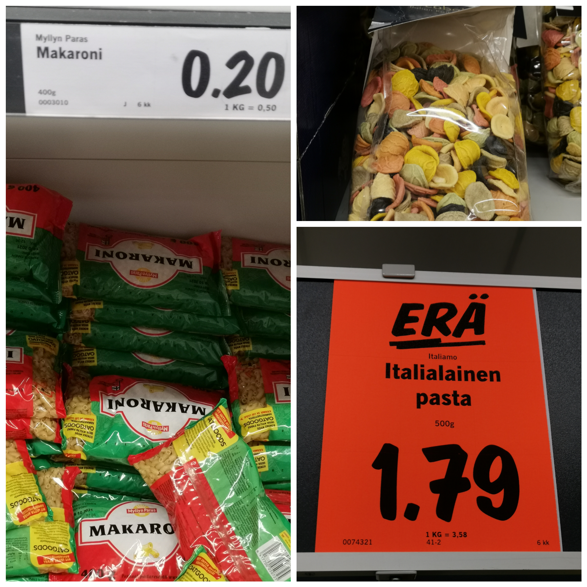 Grocery prices in Finland - My, Finland, Prices, Product Prices, Longpost