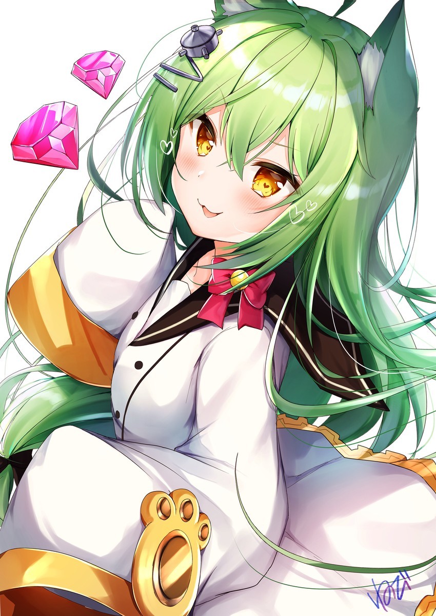 Anime Art - Anime, Anime art, Azur lane, Akashi, Animal ears