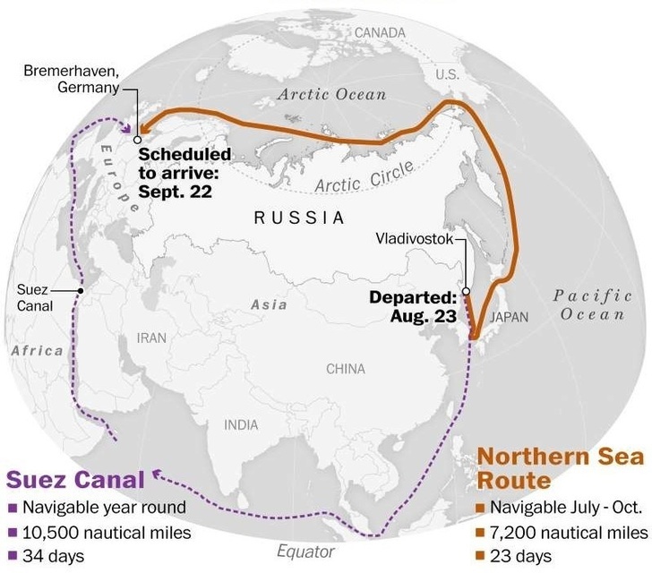 The West is watching the expansion of Russia's icebreaker fleet - Icebreaker, Nuclear icebreaker, Northern Sea Route, Ship, Interesting, Video, Longpost, Nuclear icebreaker fleet