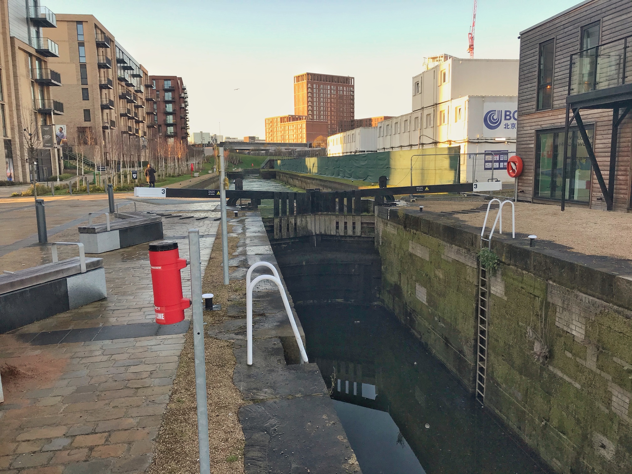 Just a canal lock in Manchester - My, Gateway, Channel, England, Manchester, Longpost