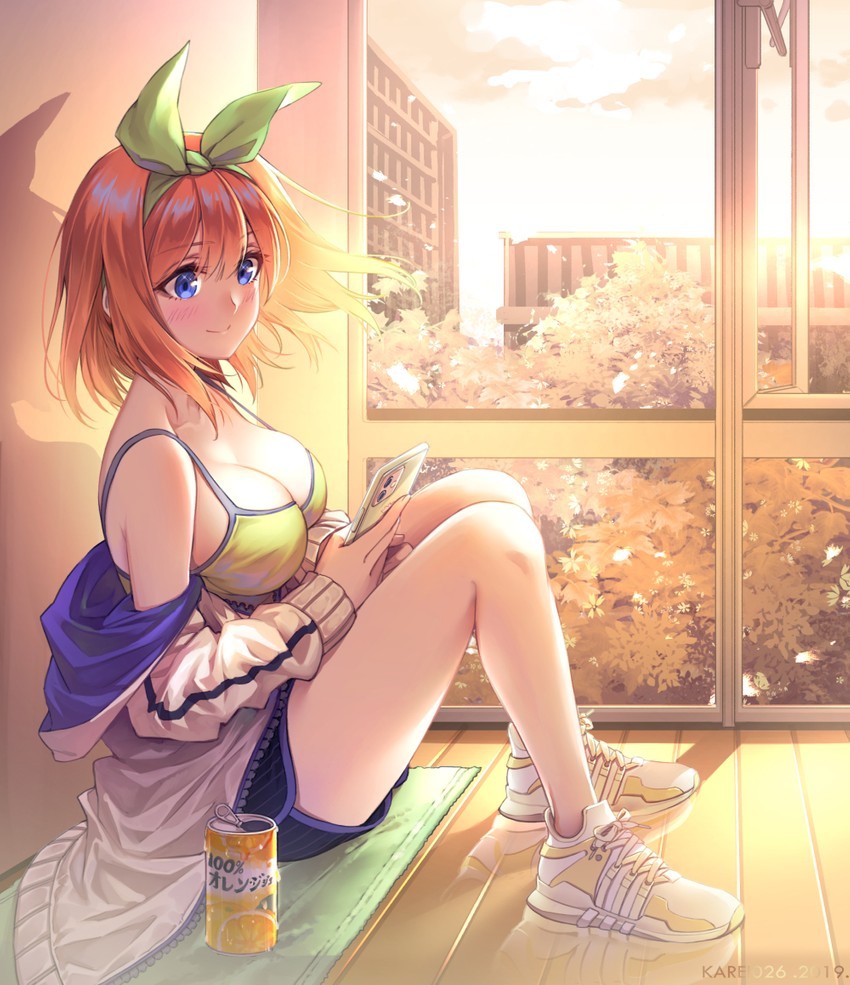 Anime Art - Anime, Anime art, Gotoubun no hanayome, Nakano Yotsuba