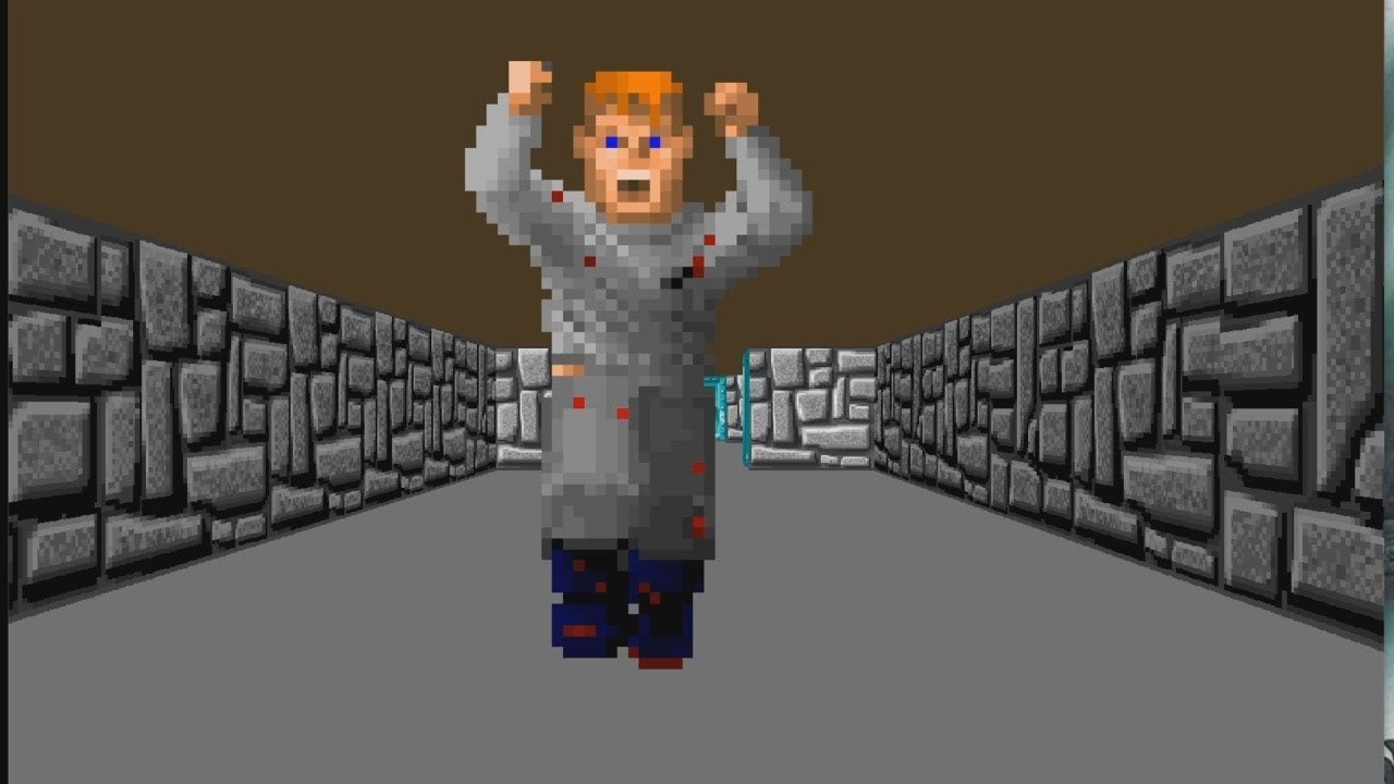 Первый (почти) 3Д шутер - Wolfenstein 3D | Пикабу