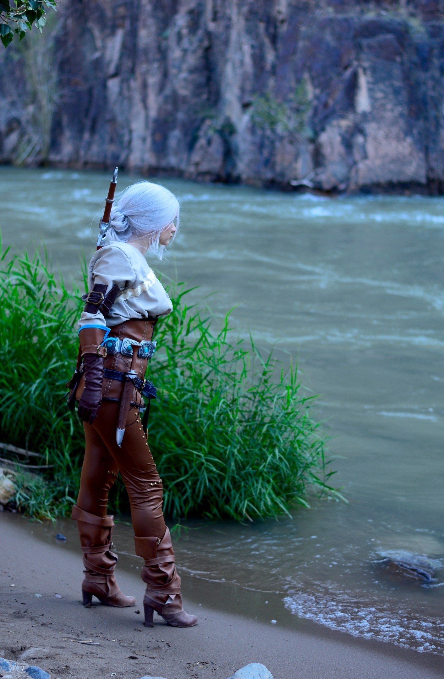 Cirilla Fiona Helen Rhiannon - My, Cosplay, Witcher, The Witcher 3: Wild Hunt, Ciri, Russian cosplay, Games, Computer games, Longpost