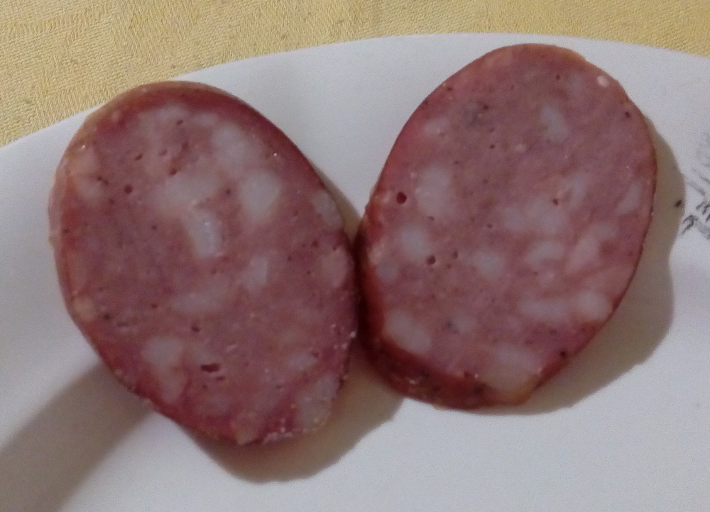 Cognac cervelat - My, Homemade sausage, Recipe, Cooking, Longpost