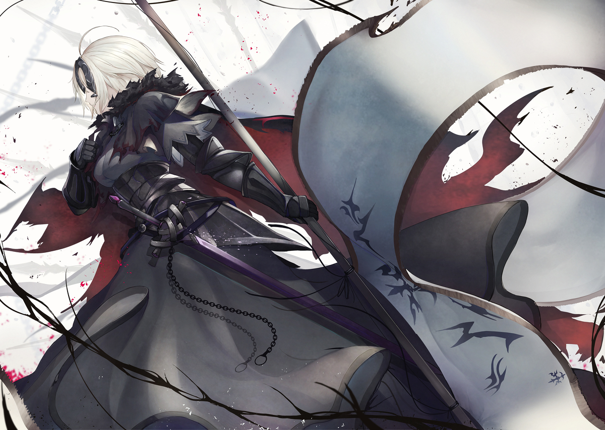 Jeanne Alter - Anime, Art, Anime art, Fate, Fate grand order, Jeanne alter, Jeanne darc, Marumoru