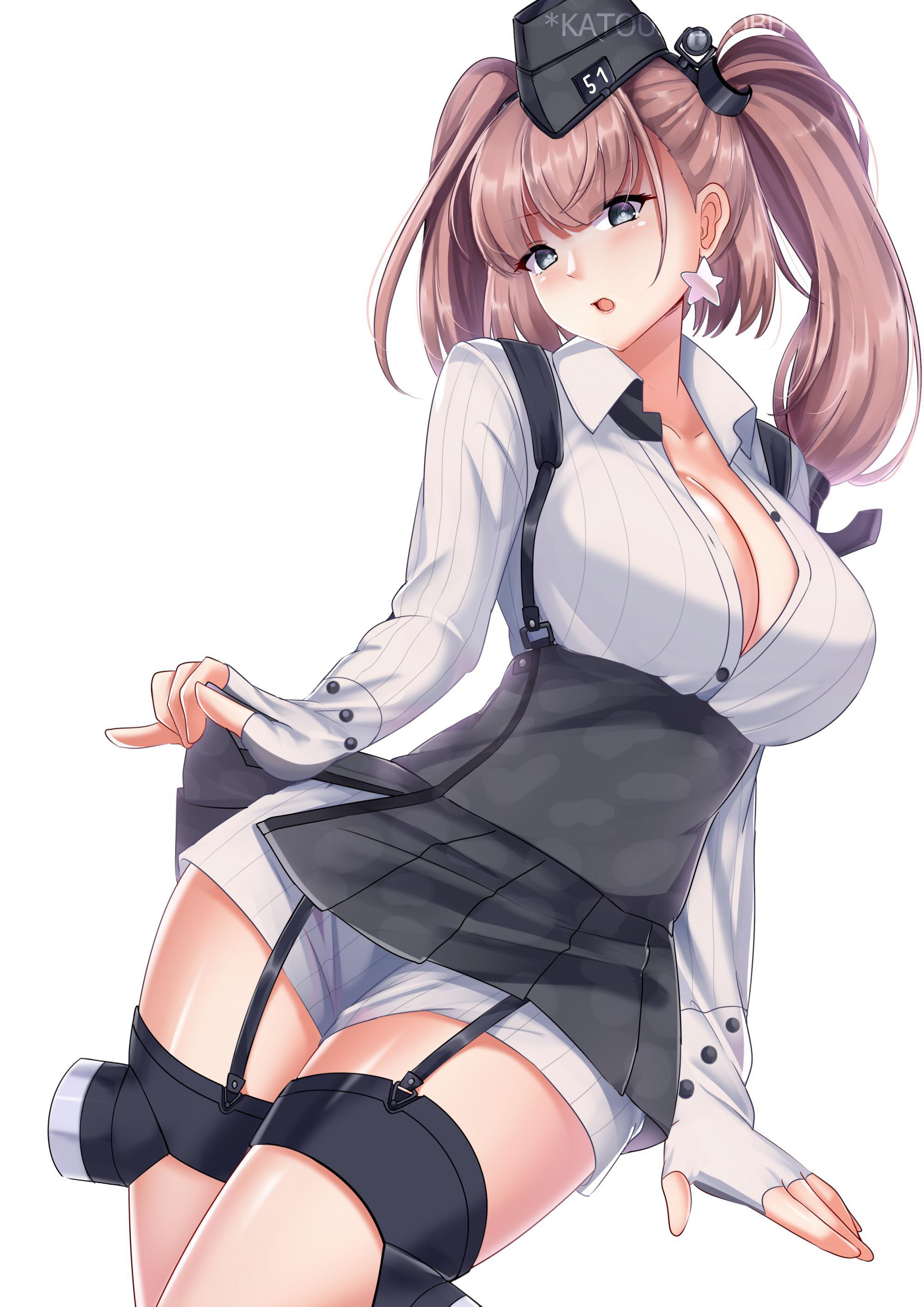 USS CL-51 Atlanta - Kantai collection, Anime, Anime art, Atlanta, Longpost