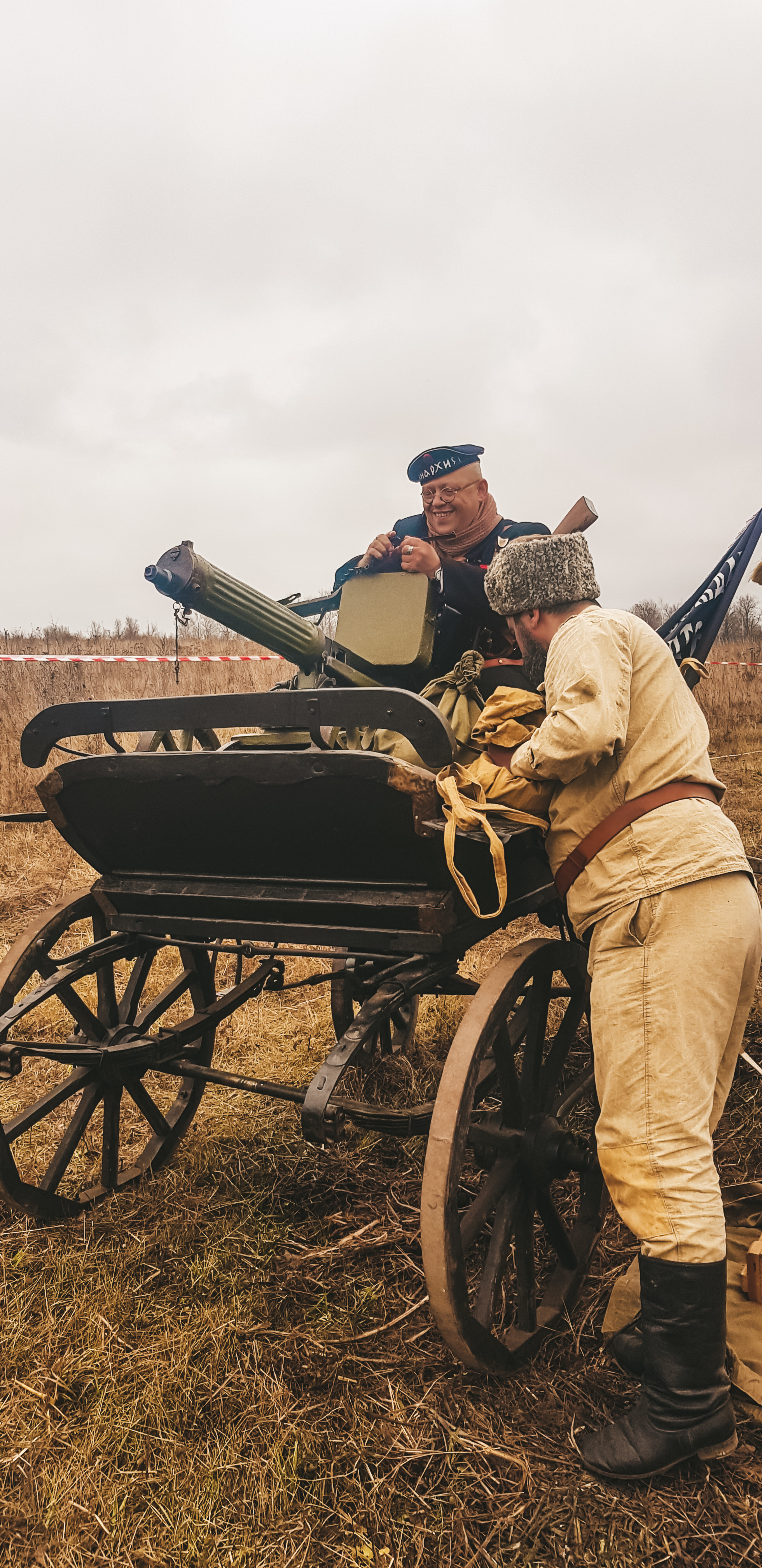 Civil War. Reconstruction of battles in the city of Novosil - My, Russia, Story, Reconstruction, Civil War, Red, White, The photo, Video, Longpost