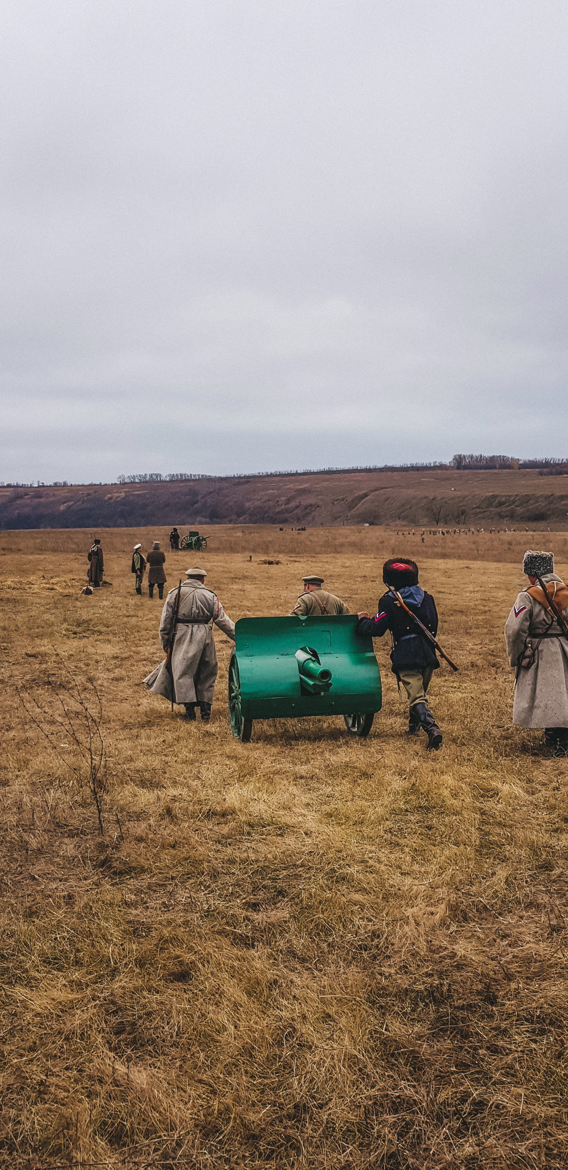 Civil War. Reconstruction of battles in the city of Novosil - My, Russia, Story, Reconstruction, Civil War, Red, White, The photo, Video, Longpost