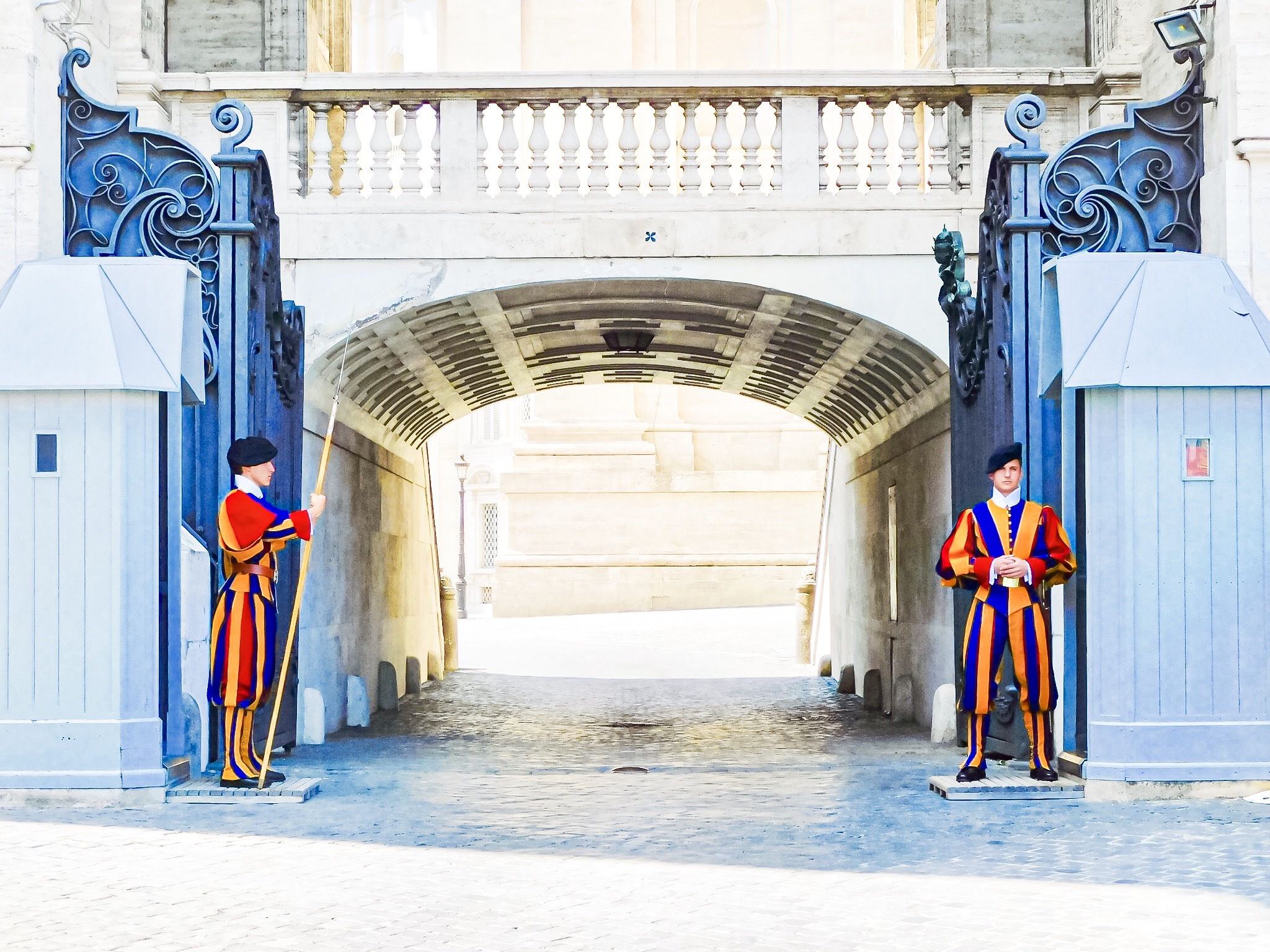 Personal army of the Pope - My, Vatican, The soldiers, Rome, The photo, Longpost