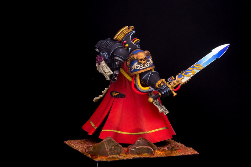 My Deathwatch Primaris Librarian paint job - My, Warhammer 40k, Miniature, Primaris space marines, Wh miniatures, Deathwatch, Bibliary