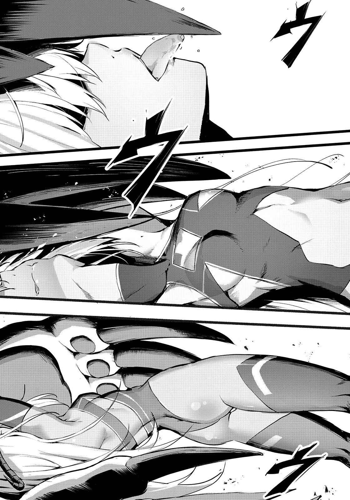 Monster Fighting - NSFW, Anime, Manga, Fantasy, Battle, Monster, Demon, Longpost