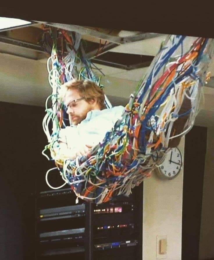 A real admin should... - Admin, Wiring, The photo, IT humor