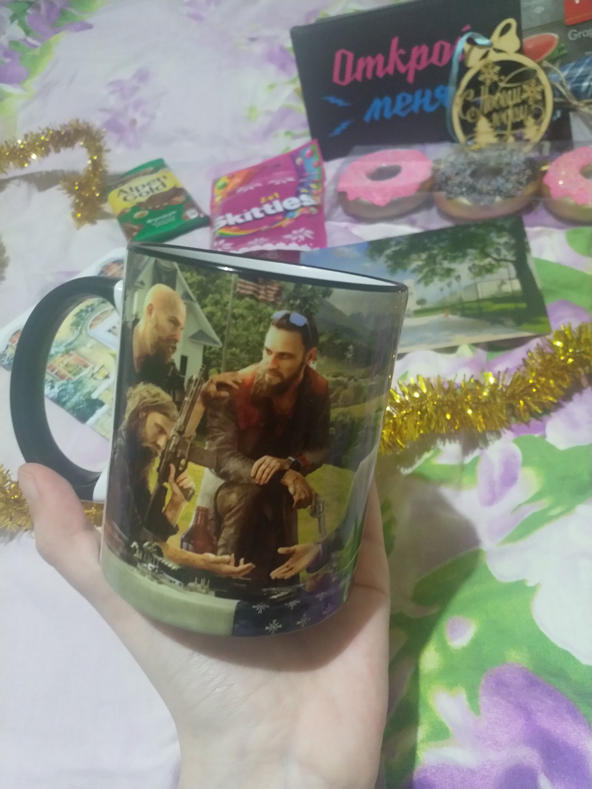 Anonymous Santa Claus. Ekaterinburg - Rostov-on-Don - Secret Santa, Gift exchange, New Year, Miracle, Far cry 5, Happiness, Longpost, Gift exchange report