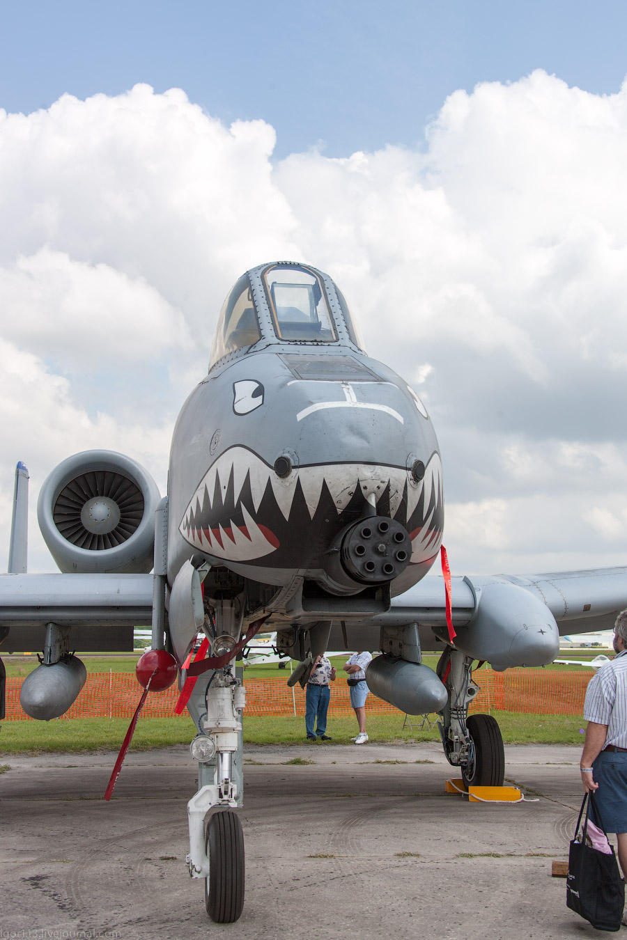 Fairchild Republic A-10 Thunderbolt II на земле и в воздухе - Самолет, a-10, Длиннопост