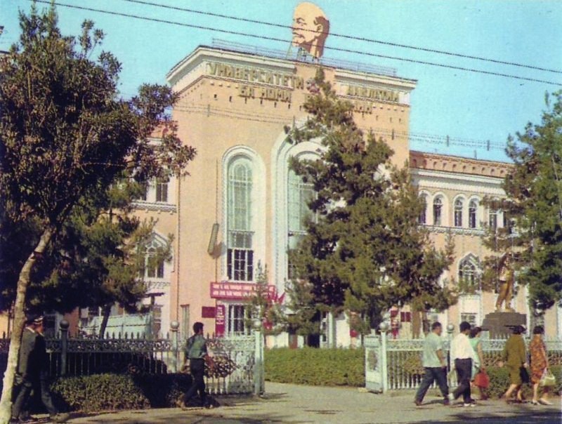 Dushanbe, early 1970s - the USSR, Dushanbe, Longpost, 70th