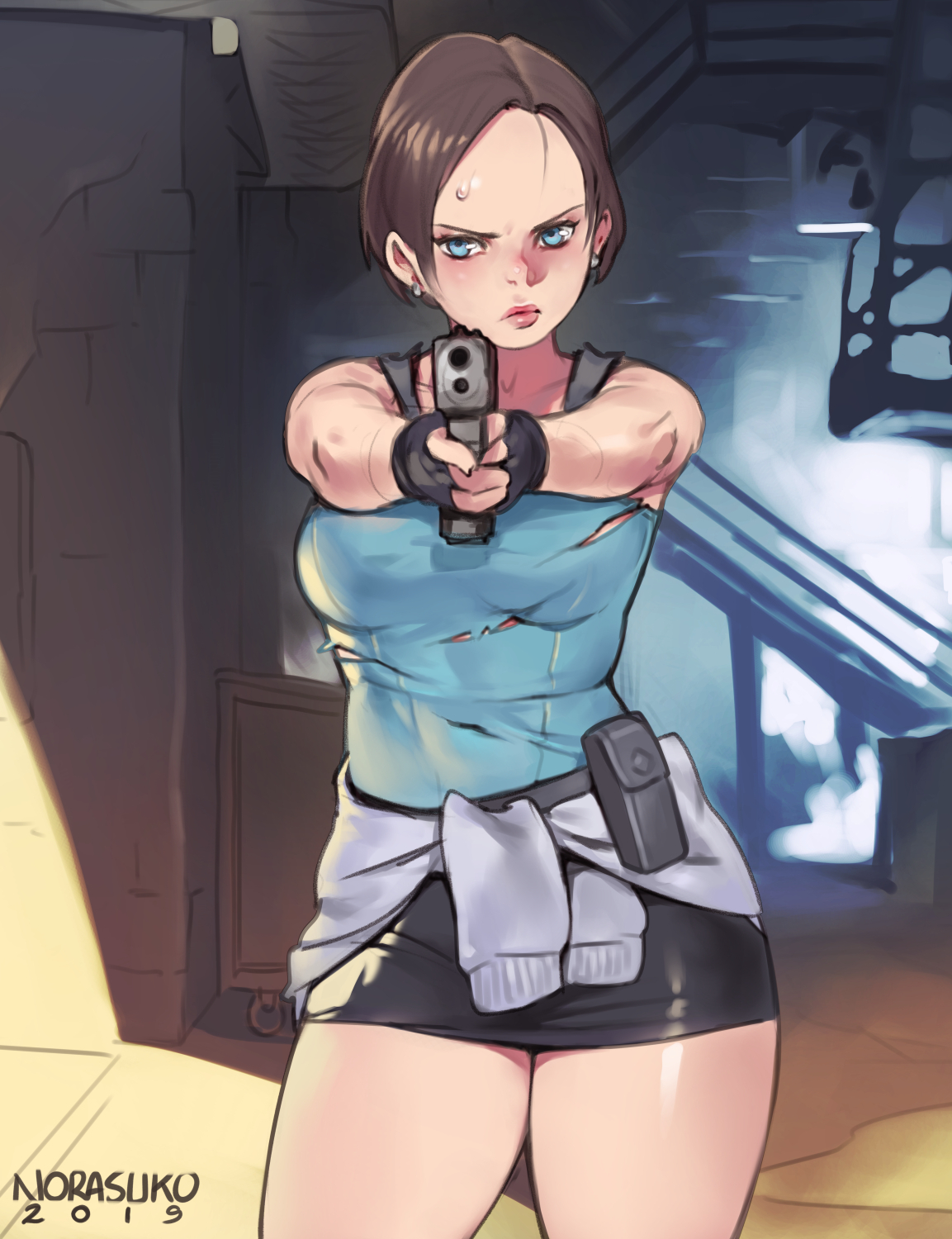 Everyone's favorite sandwich - Norasuko, Jill valentine, Resident evil, Games, Art