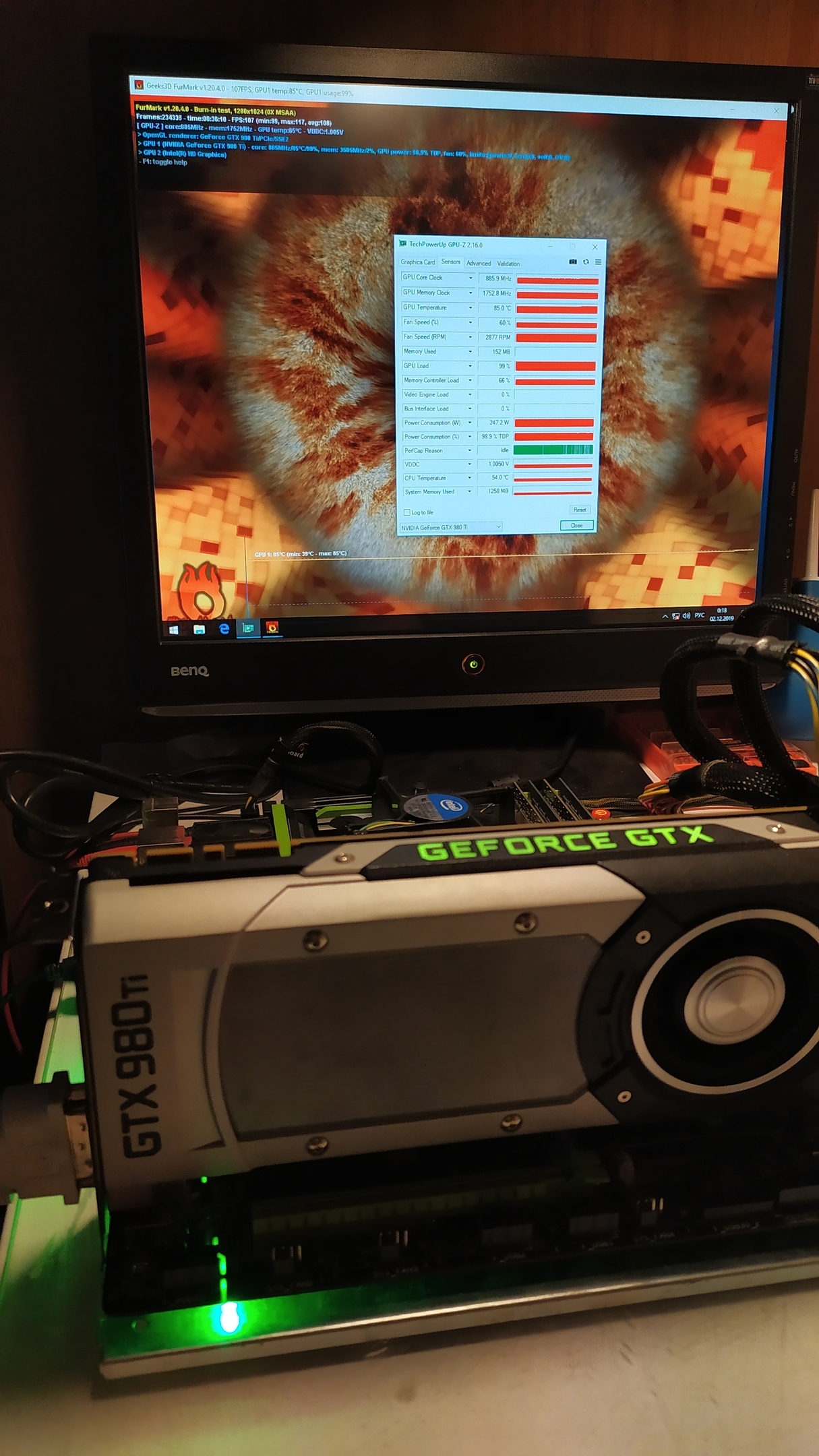 PNY gtx 980ti or hot vacuum cleaner slightly broken - My, Video card, Repair, Longpost