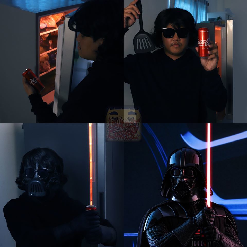 Переходи на тёмную сторону холодильника / Lowcostcosplay - Косплей, Star Wars, Дарт Вейдер, Lowcost cosplay