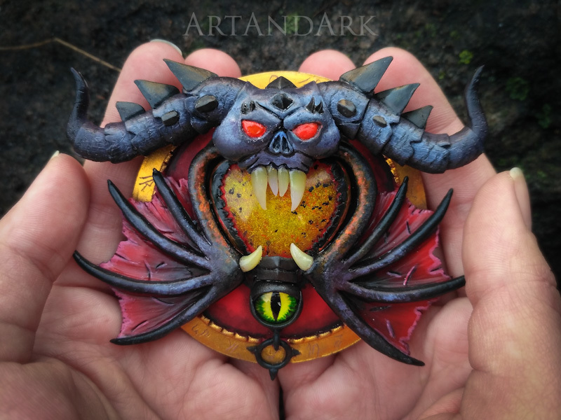 Coat of Arms of Warlock by of Warcraft - pikabu.monster
