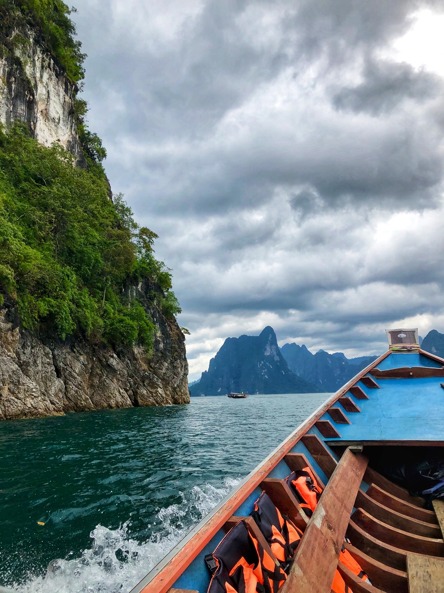 The most beautiful places in Thailand - Khao Sok - My, Thailand, National park, Travels, Beautiful view, The rocks, Exotic, Tropics, Lake, Longpost