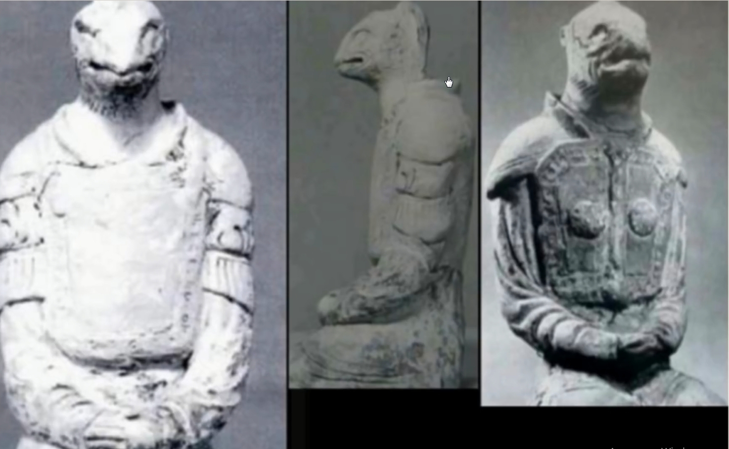 Lizardmen from Japan - Japan, Sculpture, Reptilians, Video