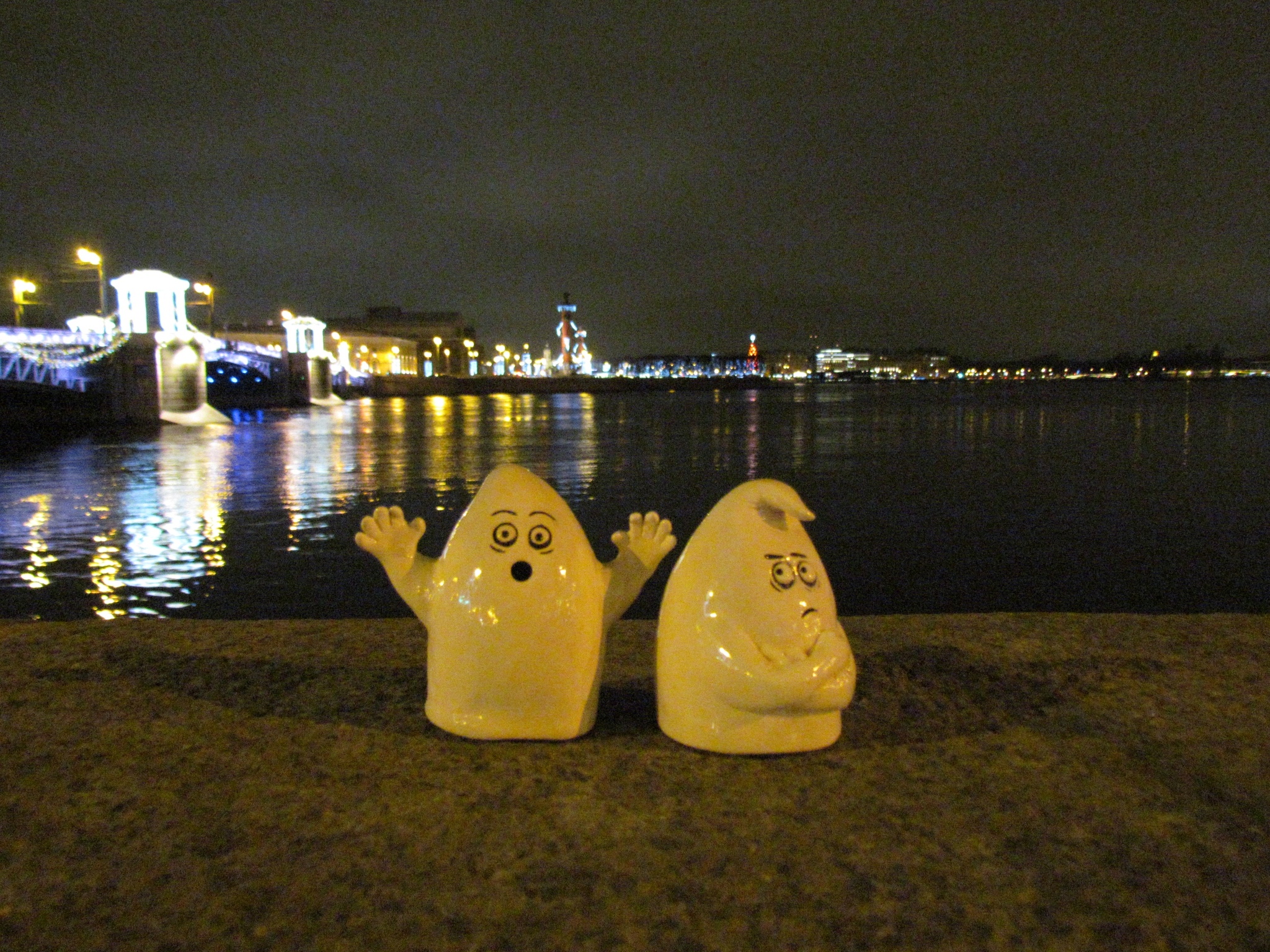 St. Petersburg adventures - My, Ceramics, Needlework without process, Saint Petersburg, Statuette, Figurines, Longpost