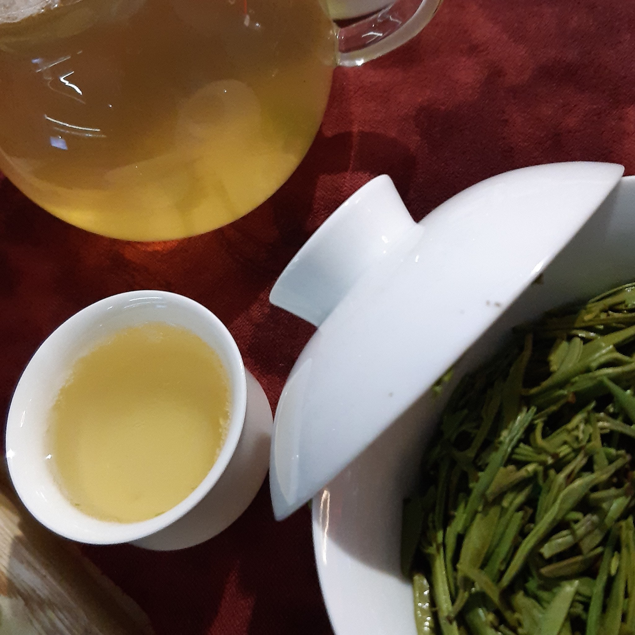 Lightly fermented green tea, fuzzy tongues - My, Fierce, Tea, Innings, Classic, Longpost, Green tea