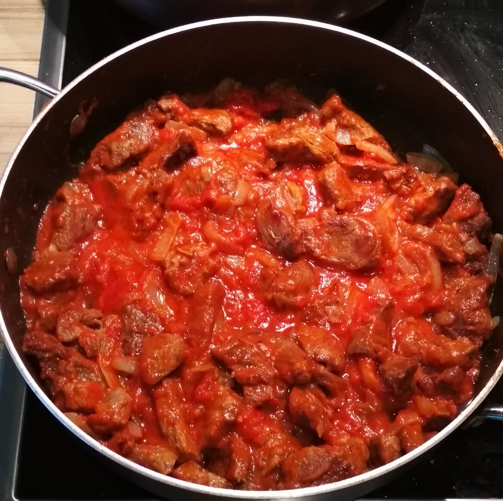 Azu - My, Recipe, Longpost, Cooking, Food, Meat, Beef, Potato, Salted cucumbers