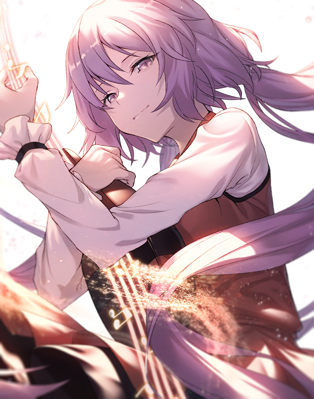 Tsukumo Benben - Anime, Anime art, Touhou, Tsukumo Benben, Ibuki notsu