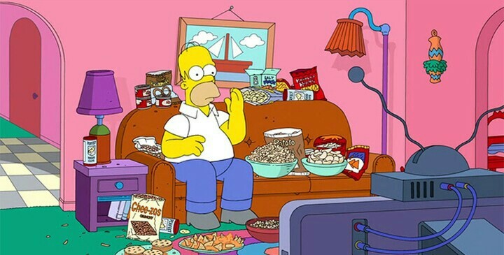 New Year's weekend. Expectation and reality - The Simpsons, Laziness, Weekend, Longpost