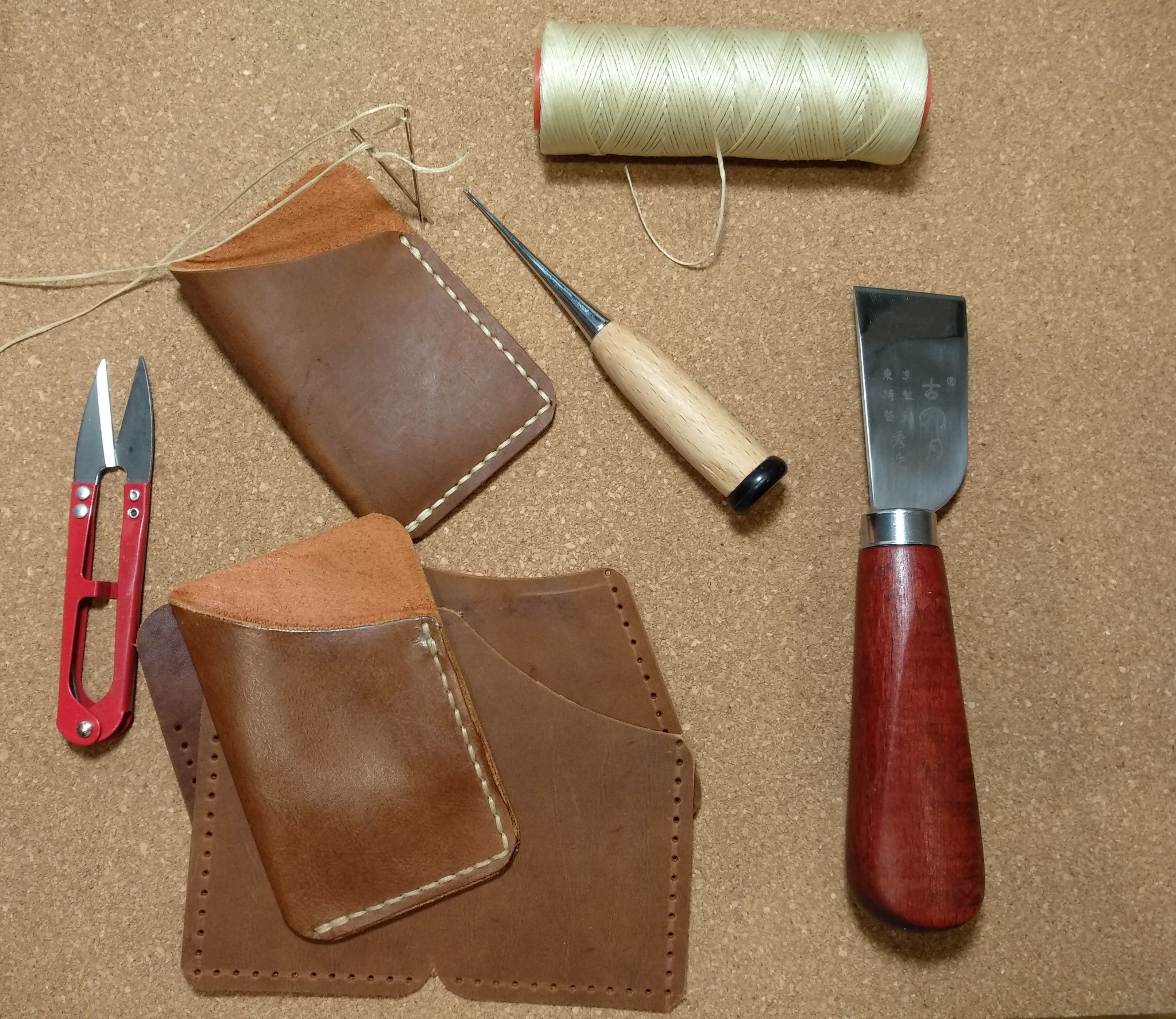 Cardholders as a gift - My, Leather products, Leather, Longpost