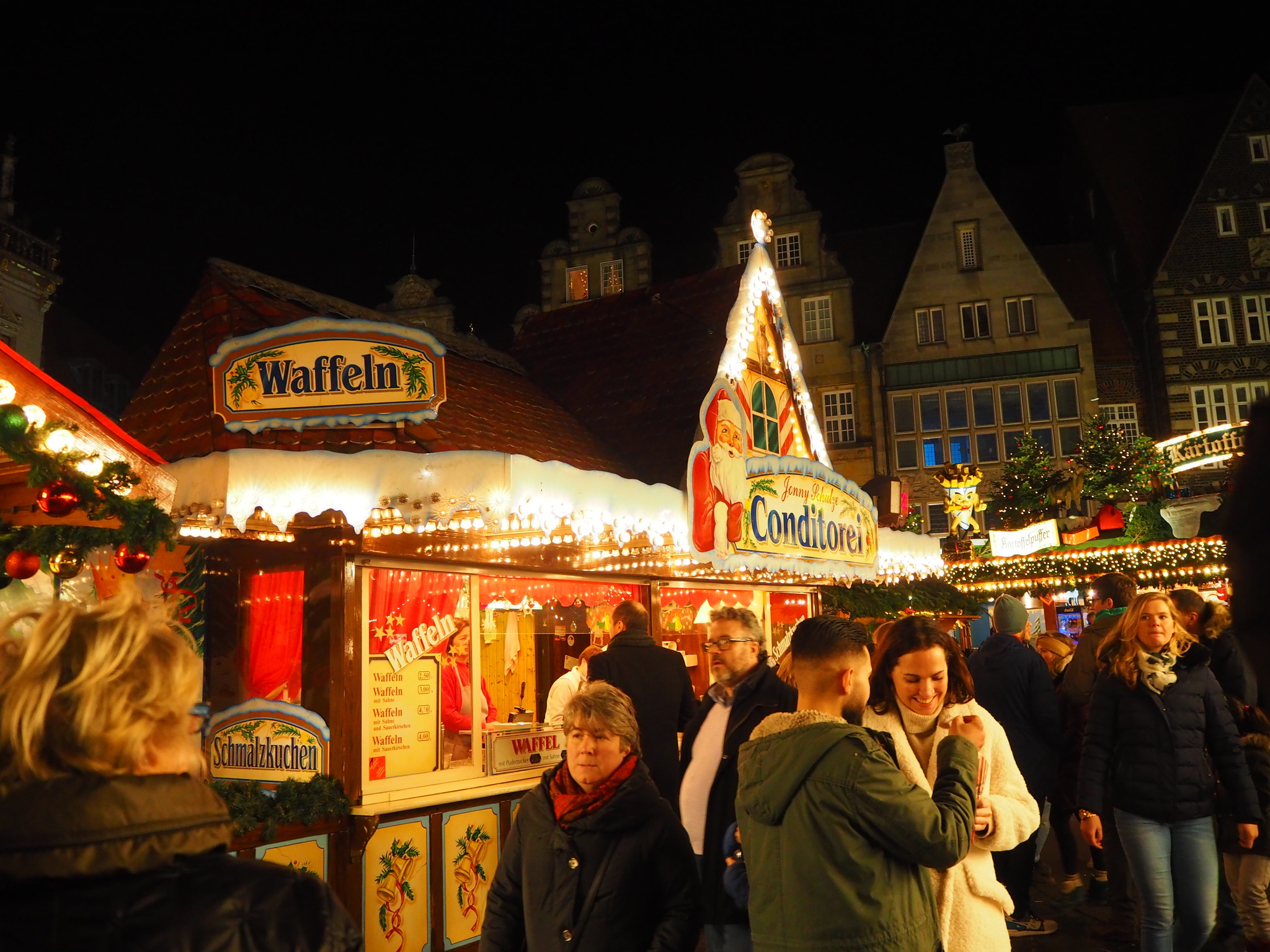 Cultural exchange #0. Christmas market in Bremen - My, Germany, Fair, Bremen, Christmas, Longpost