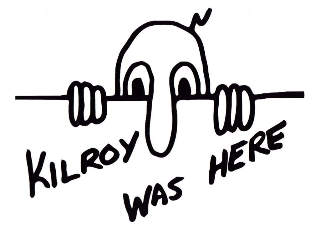 Kilroy was here! - Cat_cat, Story, Longpost, Humor, The Second World War, Coolstory, Video