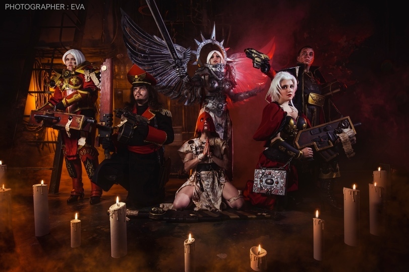 Large selection of Vakha Cosplay Part 2 - Warhammer 40k, Sister repentia, Adepta Sororitas, Cosplay, Longpost