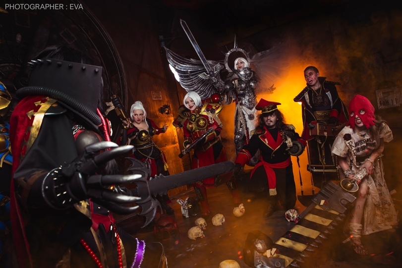 Large selection of Vakha Cosplay Part 2 - Warhammer 40k, Sister repentia, Adepta Sororitas, Cosplay, Longpost