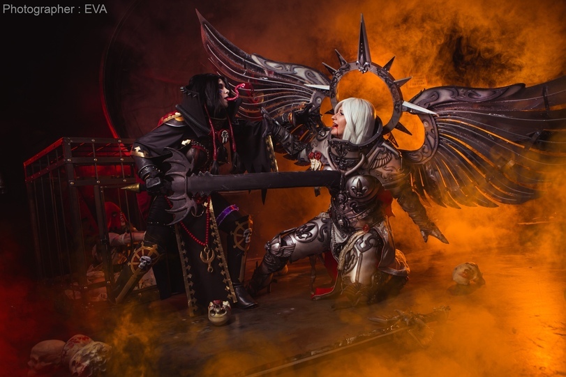 Large selection of Vakha Cosplay Part 2 - Warhammer 40k, Sister repentia, Adepta Sororitas, Cosplay, Longpost