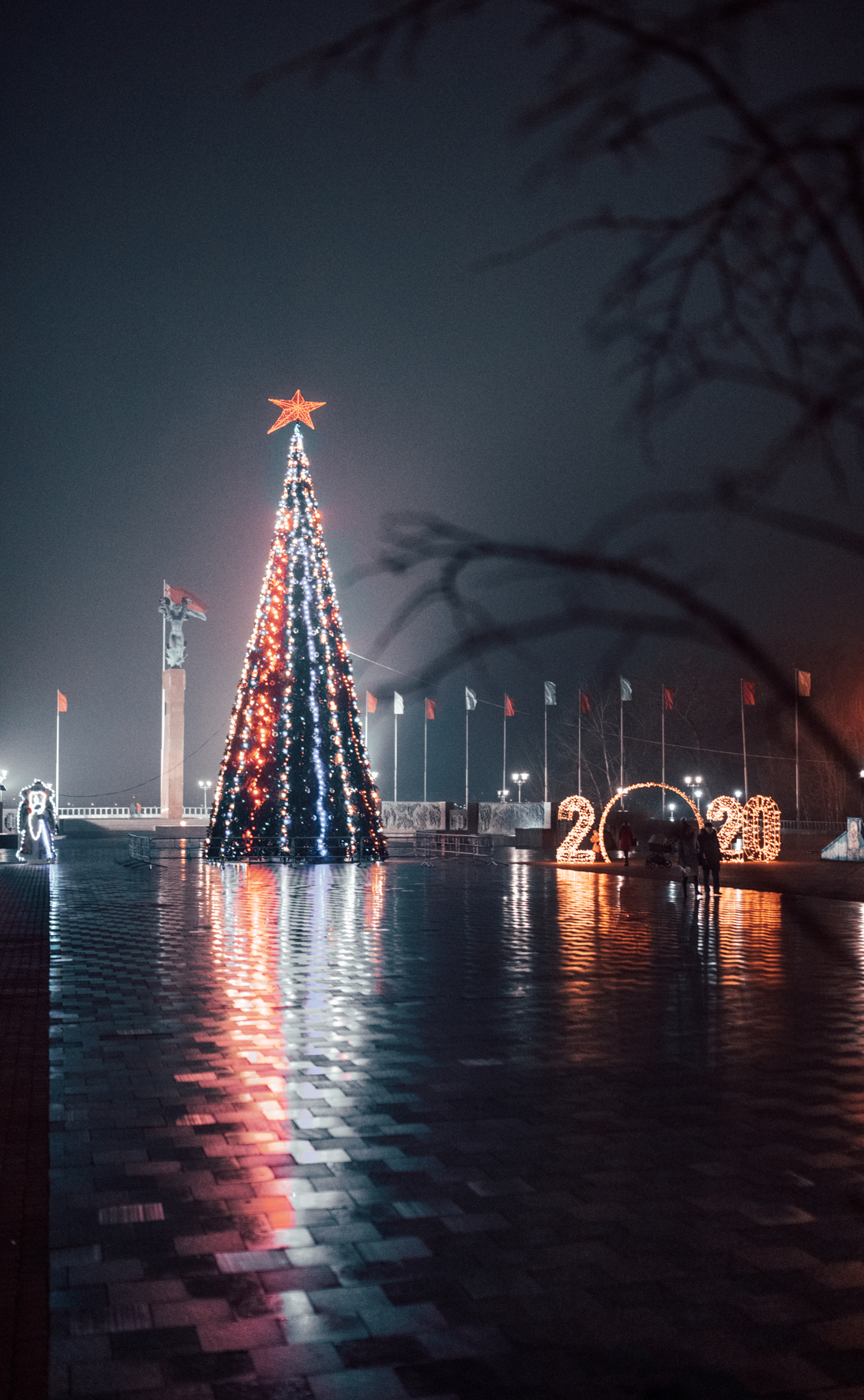 Mogilev YOLKA - My, Mogilev, Republic of Belarus, New Year, Christmas, Christmas tree, The photo, Longpost