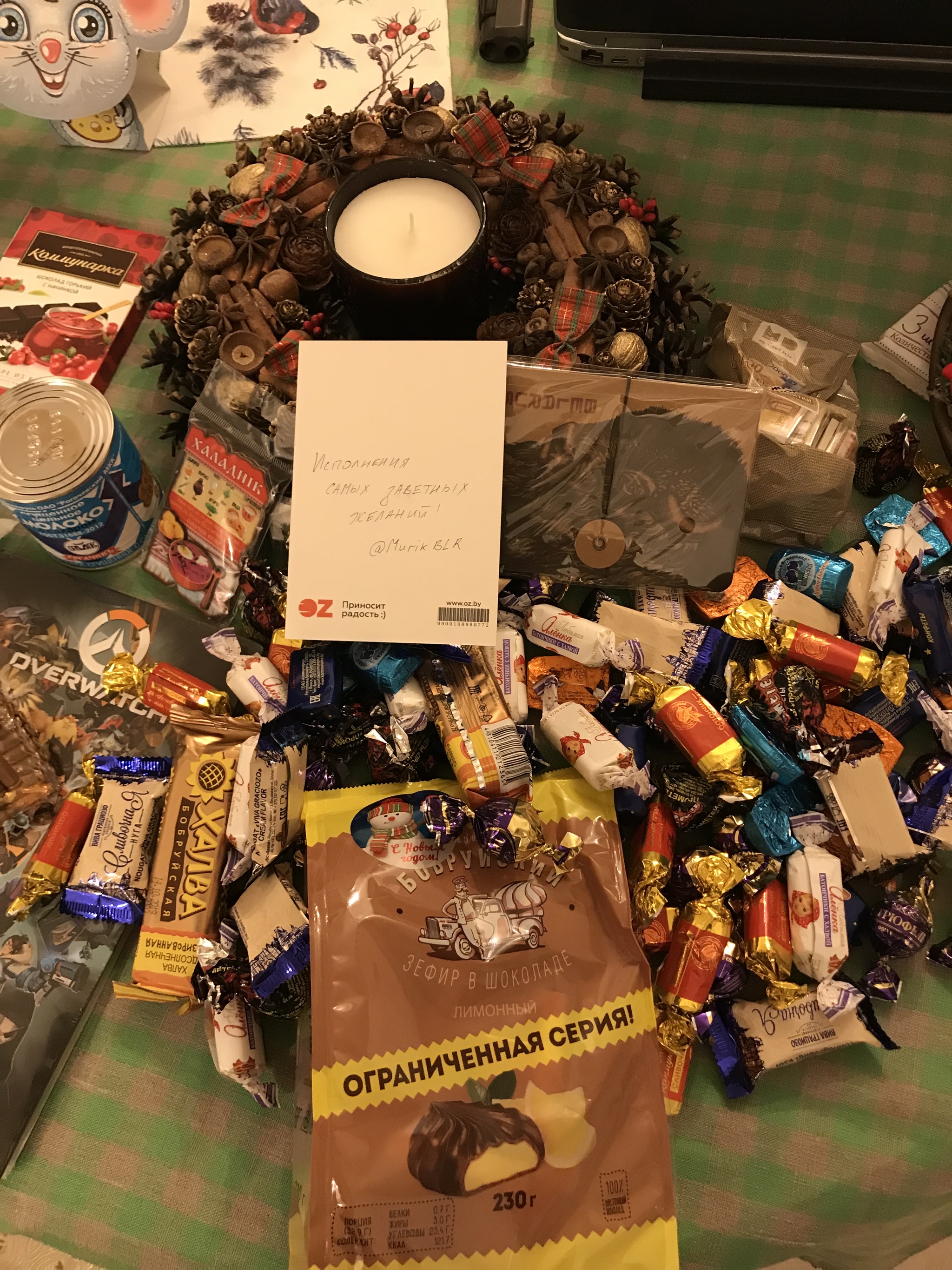 Where did I correct my karma so much that I got such a Santa Claus? - My, Gift exchange, New Year's exchange from Mirrochka, Gratitude, Longpost