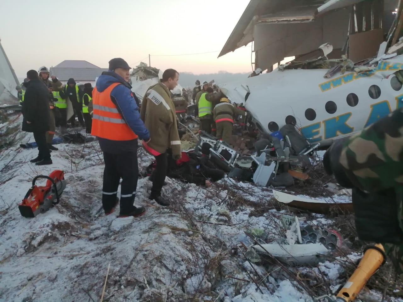 The plane crashed again... - State of emergency, Airplane, Crashed, Almaty, Video, Longpost, Plane crash, Negative