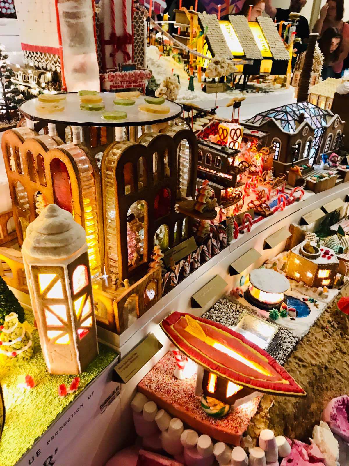 Exhibition of gingerbread houses - My, Gingerbread house, Gingerbread man, Exhibition, Cooking, Bakery products, Longpost